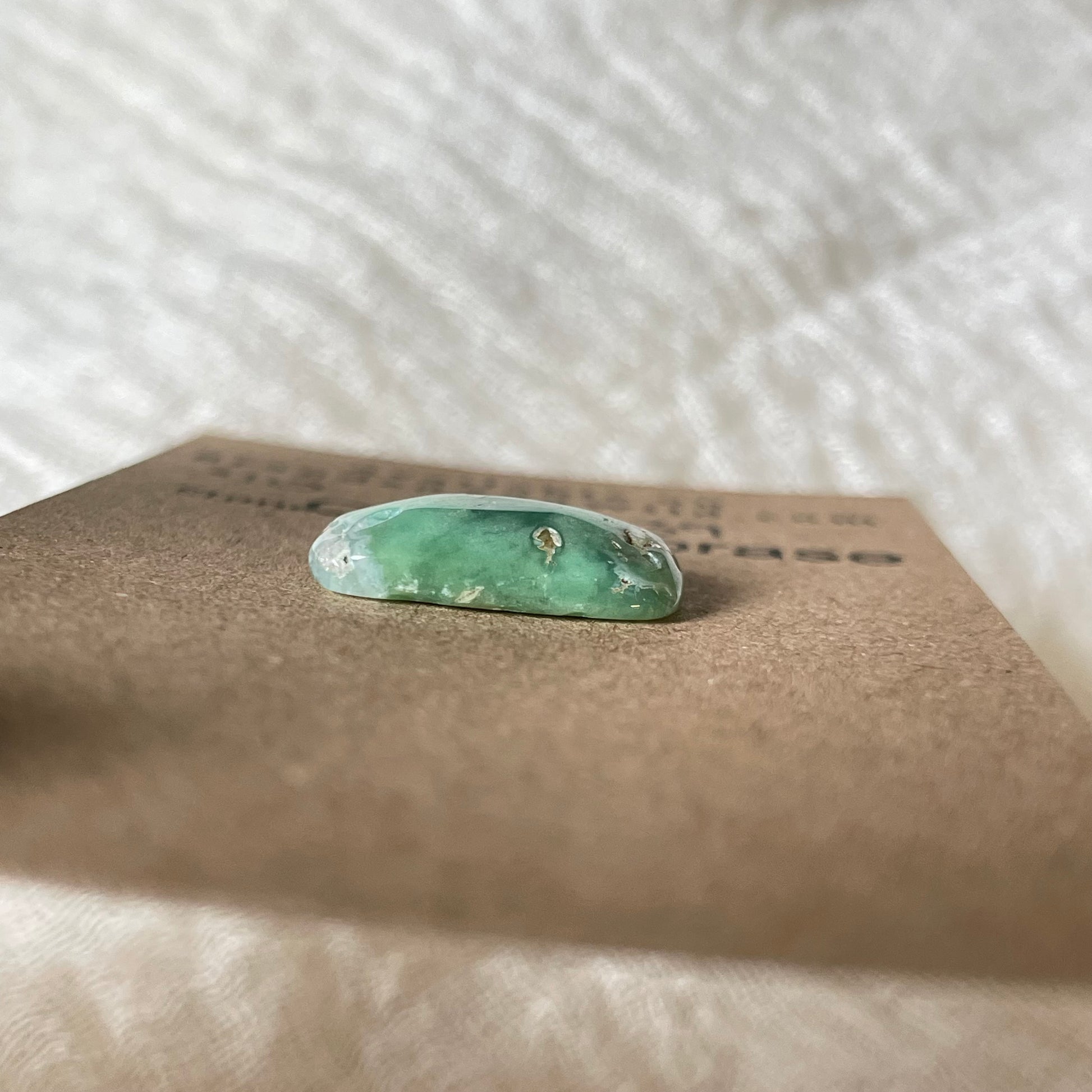 Chrysoprase Cabochon - Ch39 4EBD6998-E178-4C59-870F-165DCF0C9AE1 Brandedandwild.com