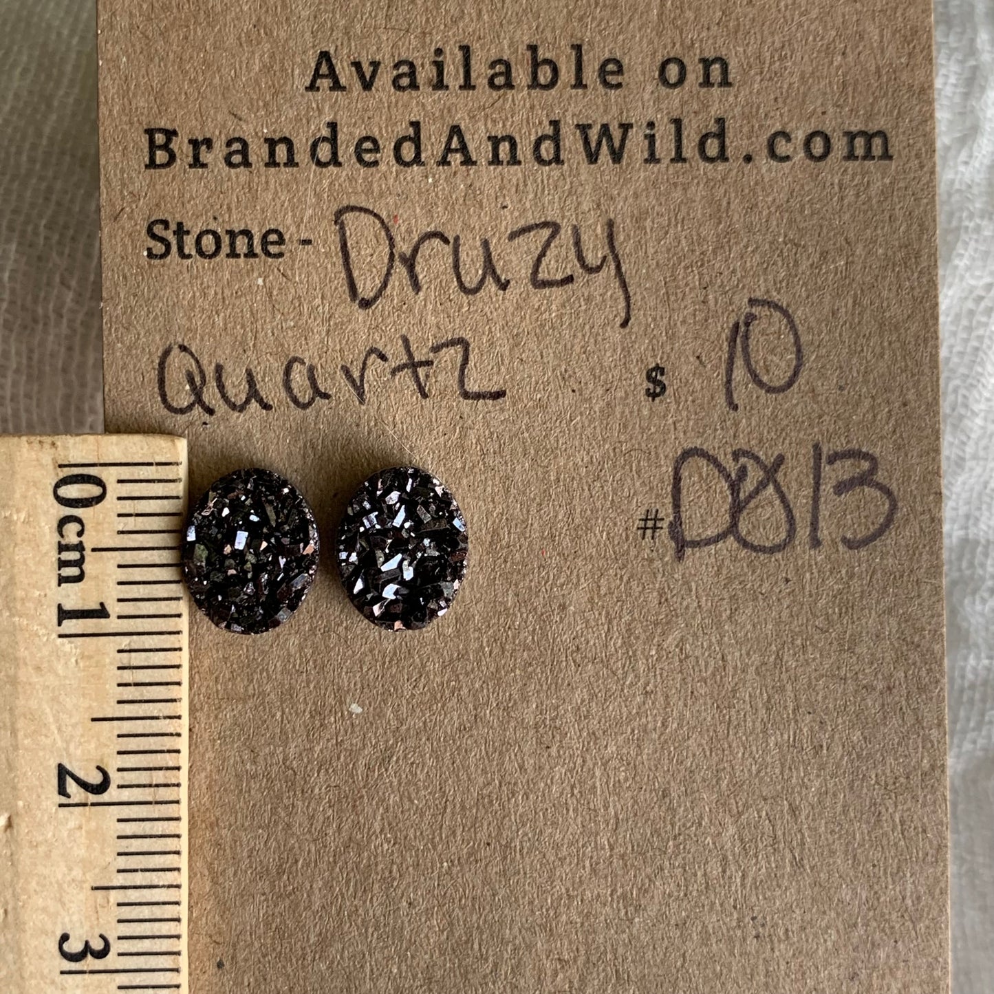 Druzy Quartz Cabochon - DQ13