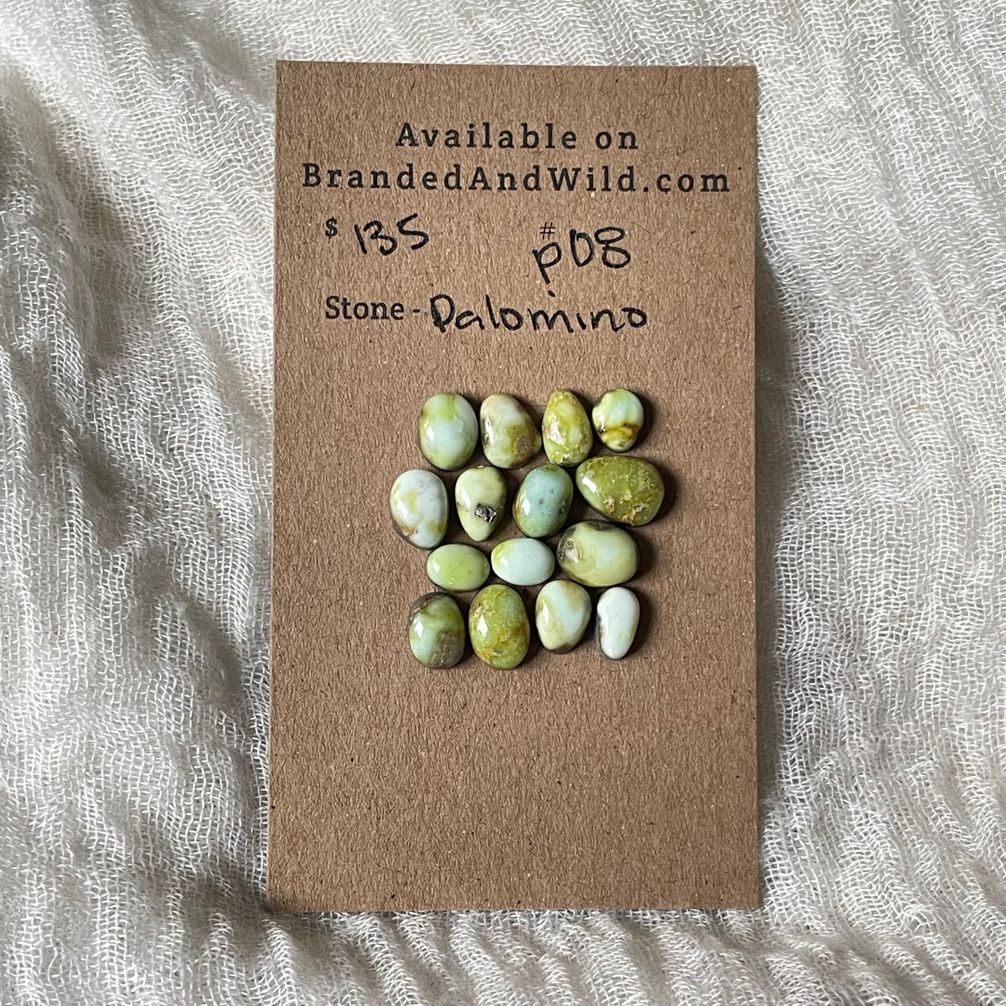 Palomino Cabochon - P08 4ED026B8-7576-4872-8643-37B3C410864B Brandedandwild.com