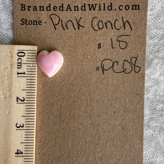 Pink Conch Cabochon - PC08