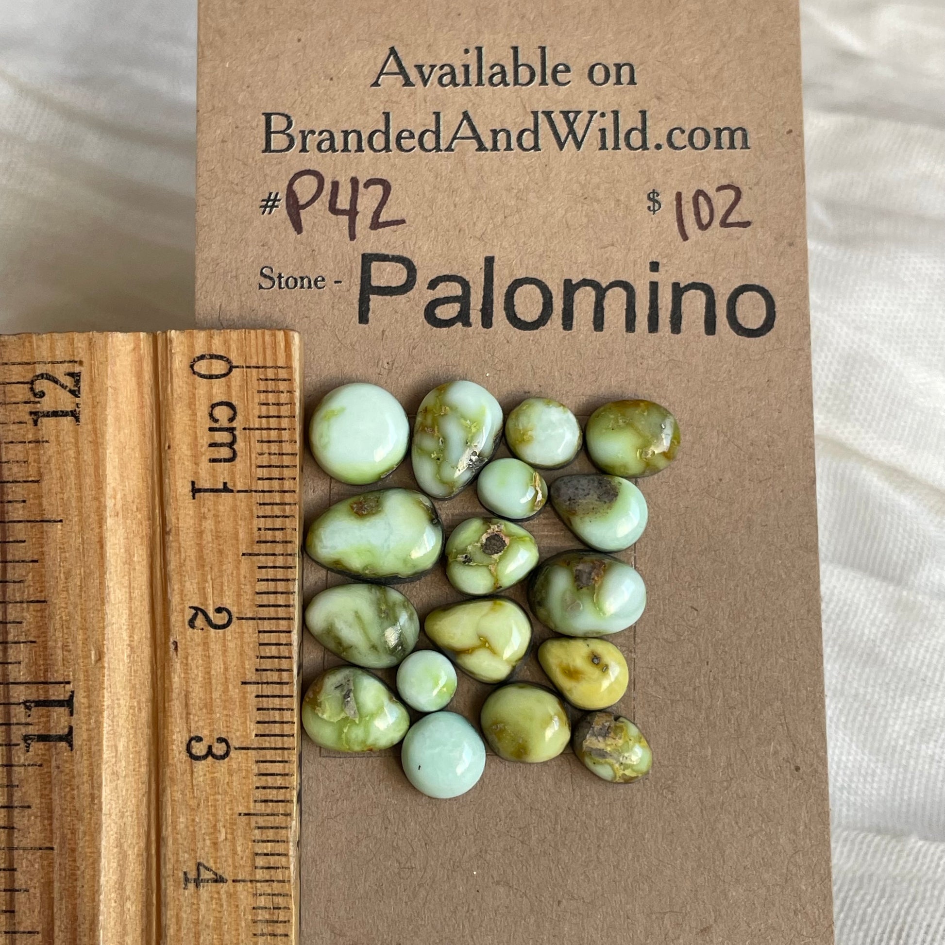 Palomino Cabochon - P42 4F271533-3A2A-405D-AF2E-C0F65D660283 Brandedandwild.com