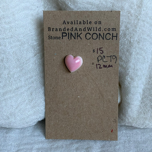 Pink Conch Cabochon - PC79