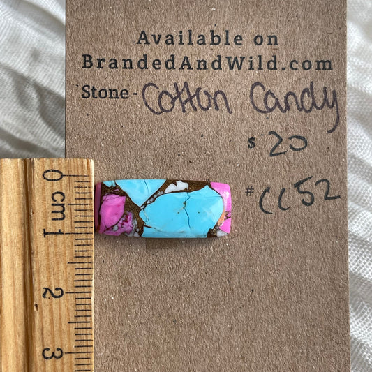 Cotton Candy Cabochon - CC52 4F476FC3-A838-494F-93DB-72C775ADCCF0 Brandedandwild.com