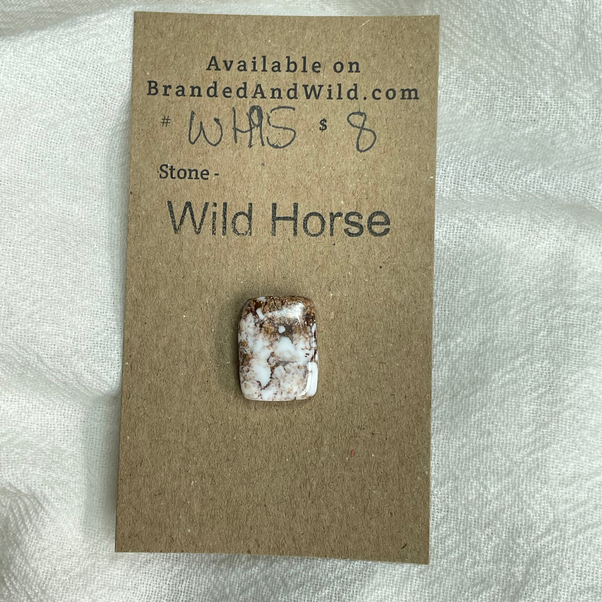 Wild Horse Cabochon - WH95 4F5D8466-AD7A-4FBE-A1D5-004F4D0E4ADC Brandedandwild.com