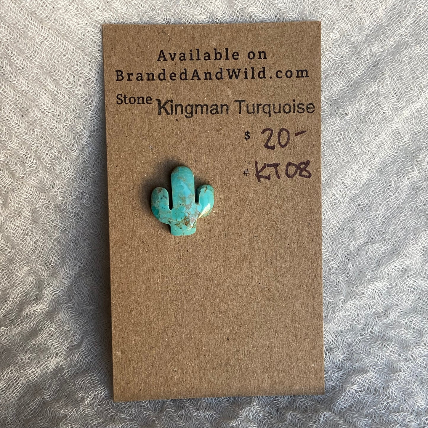 Kingman Turquoise Cabochon - KT08