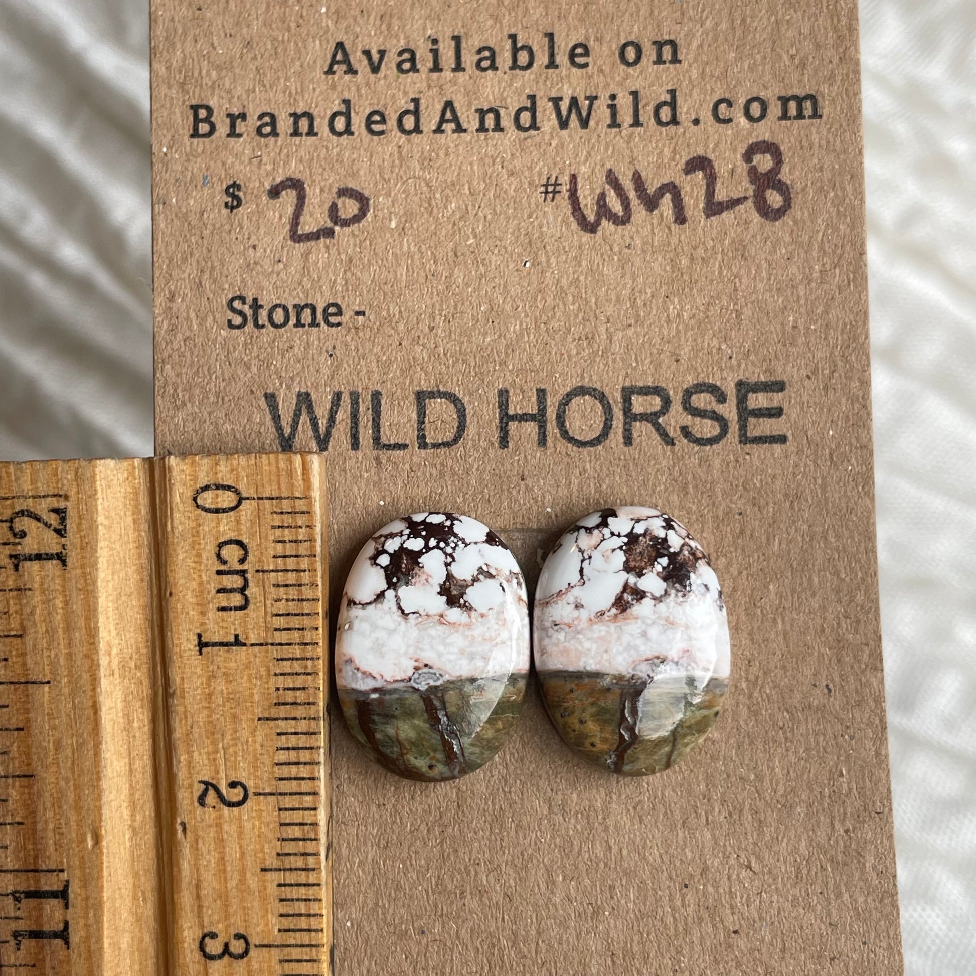 Wild Horse Cabochon - WH28 4F6F5473-0569-43CE-8E6B-DF6C8C8C9F64 Brandedandwild.com