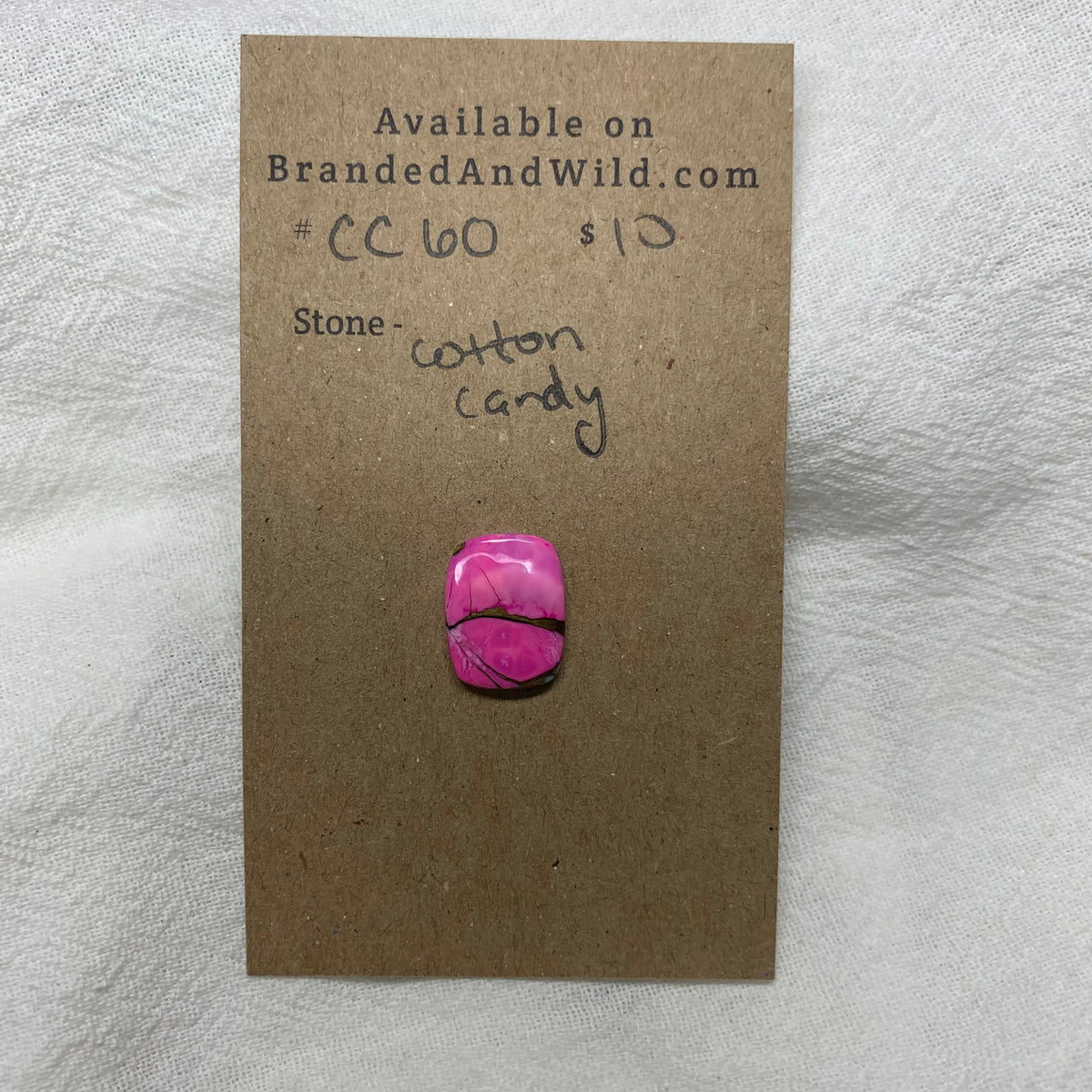 Cotton Candy Cabochon - CC60 4F7E917D-6F7F-4EF5-BD02-8160929018EC Brandedandwild.com