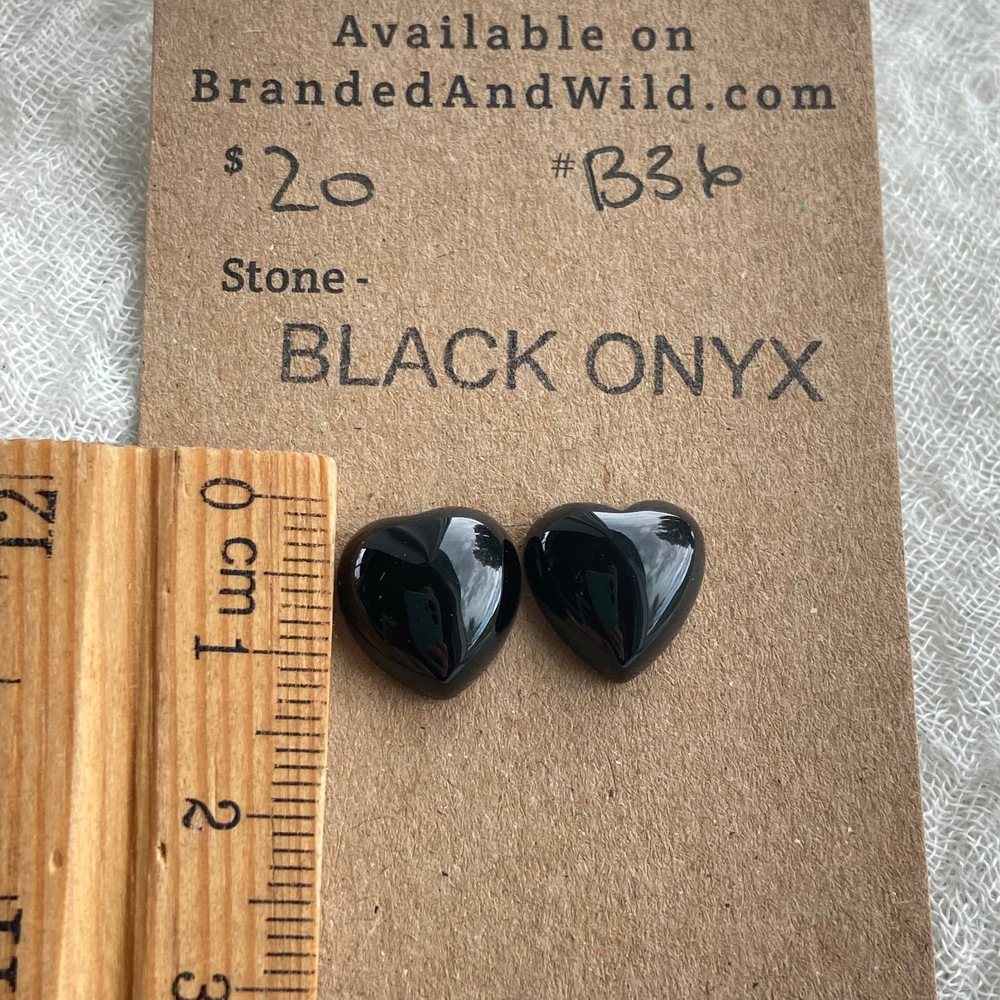 Black Onyx - Cabochon - B36