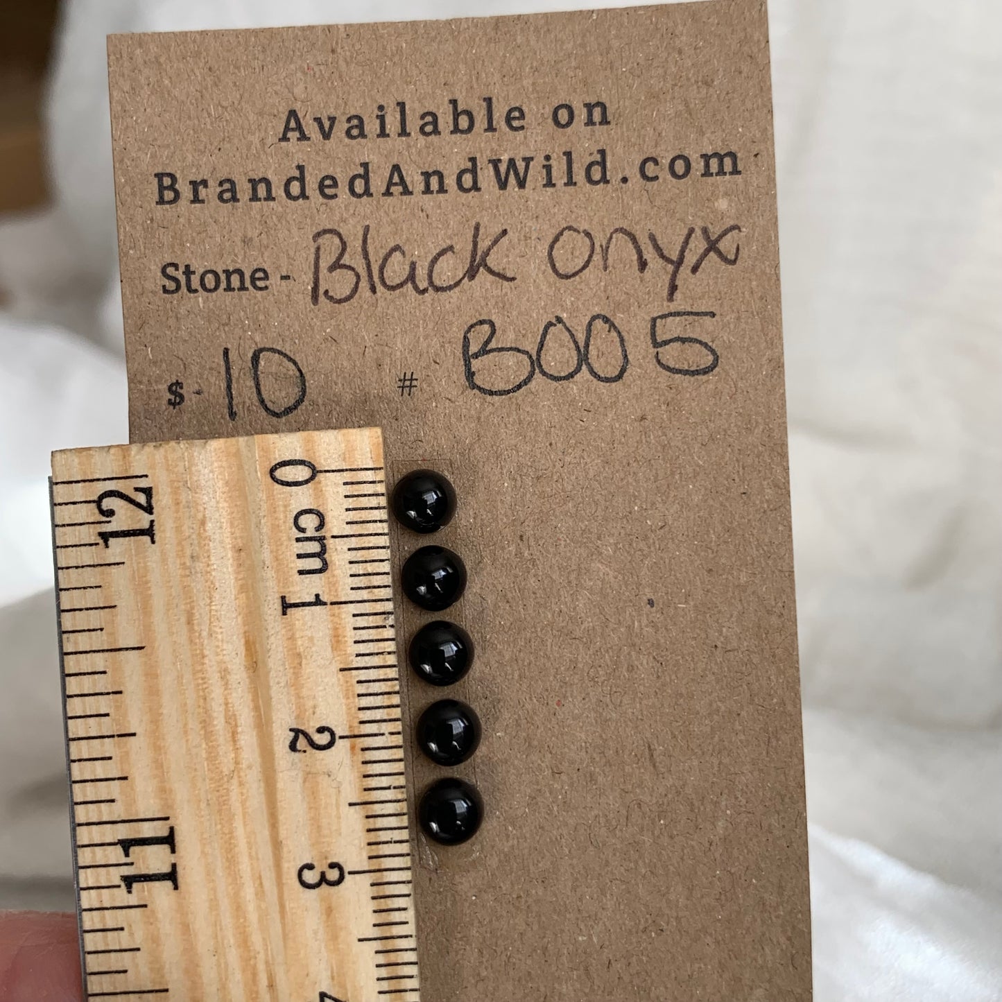Black Onyx Cabochon - BO05