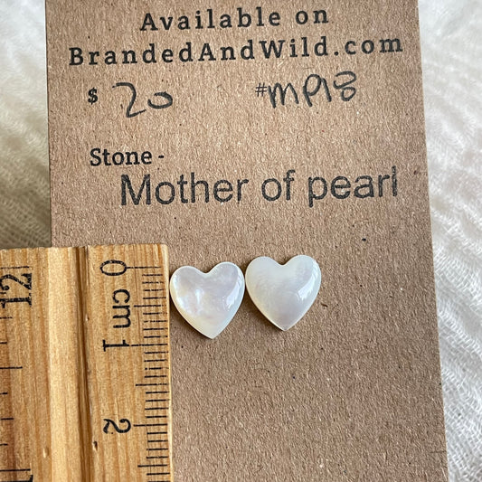 Mother of pearl cabochon - MP18 4FD7B0F2-C992-45BB-B533-A8459C18A3FA Brandedandwild.com