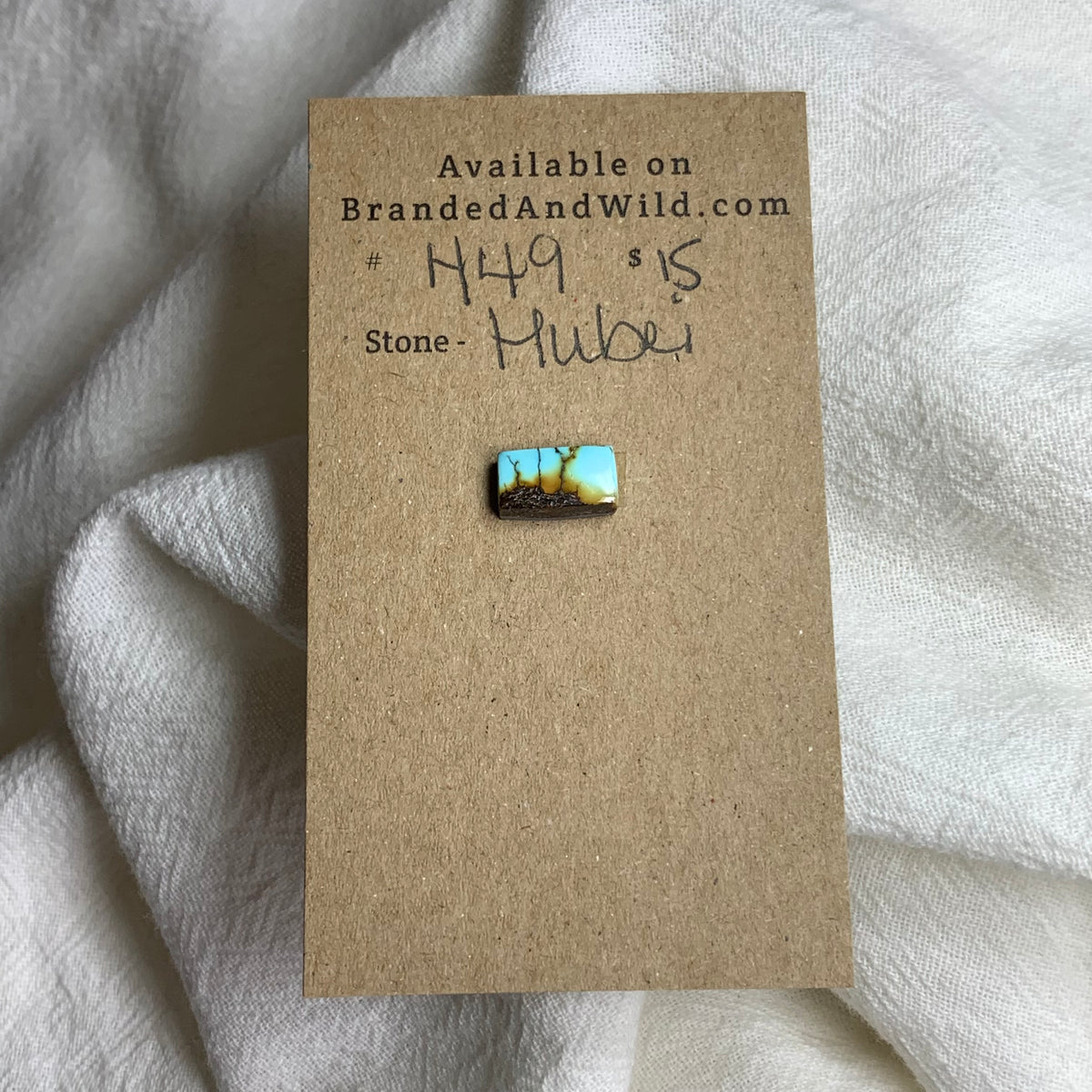Hubei Turquoise Cabochon - H49 4FDCE445-F7F8-463E-B64D-180137F21658 Brandedandwild.com