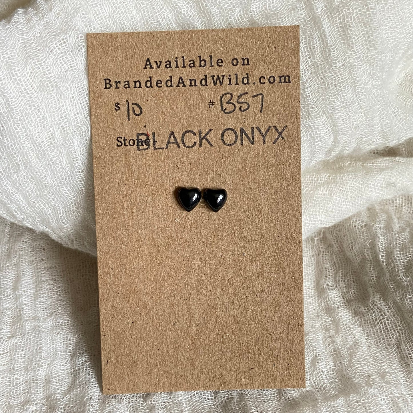 Black Onyx Cabochon - B57 50108A73-D0B4-4CFB-95AB-57DA4B1ED1B1 Brandedandwild.com