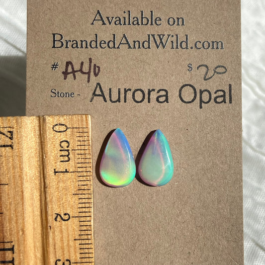 Aurora Opal Cabochon - A40 50317D9F-94CD-4850-9522-84EAAD1872E6 Brandedandwild.com