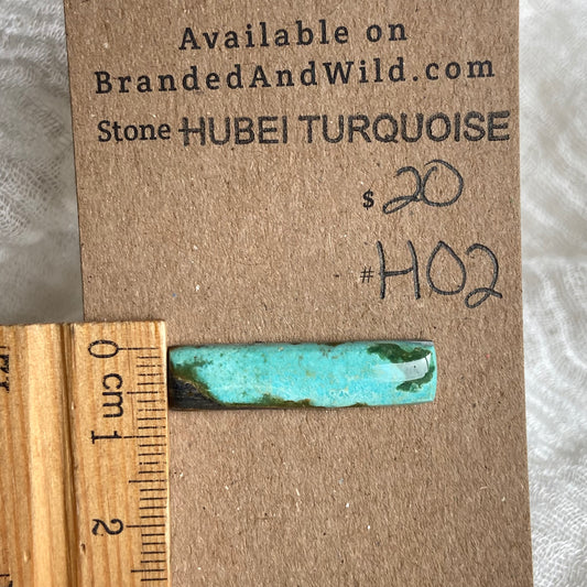 Hubei Turquoise Cabochon - H02 504F9692-AE2D-4B30-B2C3-9D4F14994619 Brandedandwild.com