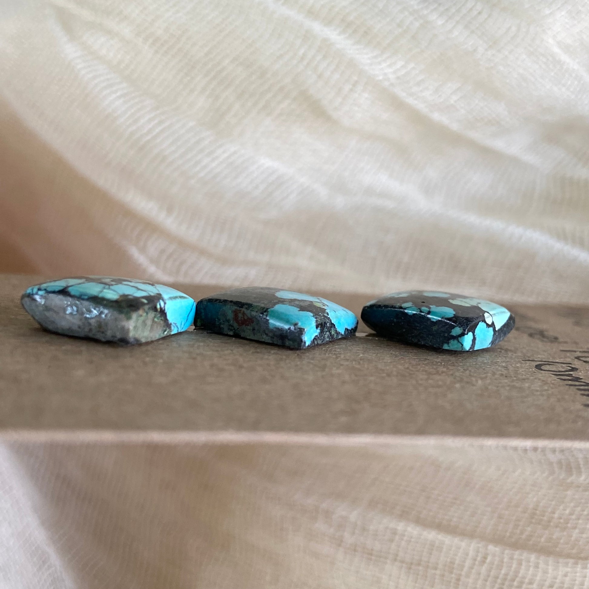 Hubei Turquoise Cabochon - H152 507CFC1A-D685-4F45-ACBD-837A2FE4892D Brandedandwild.com