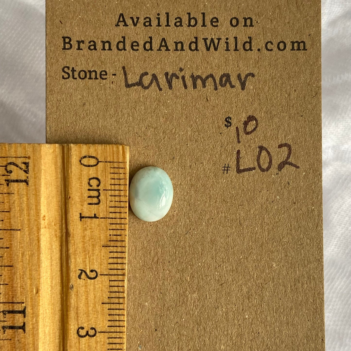 Larimar Cabochon - L02