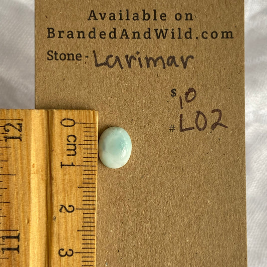 Larimar Cabochon - L02