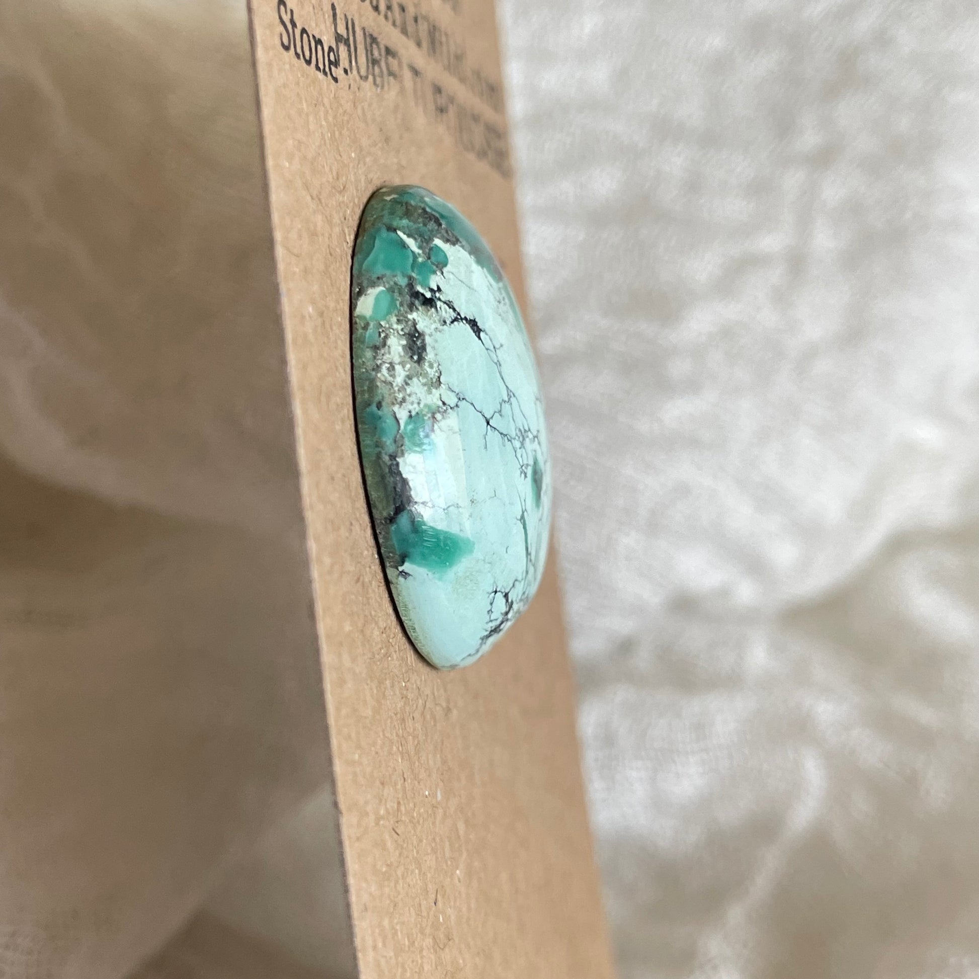 Hubei Turquoise Cabochon - H188 50BB36D5-67B5-4DCB-B528-E0F9869E0B47 Brandedandwild.com