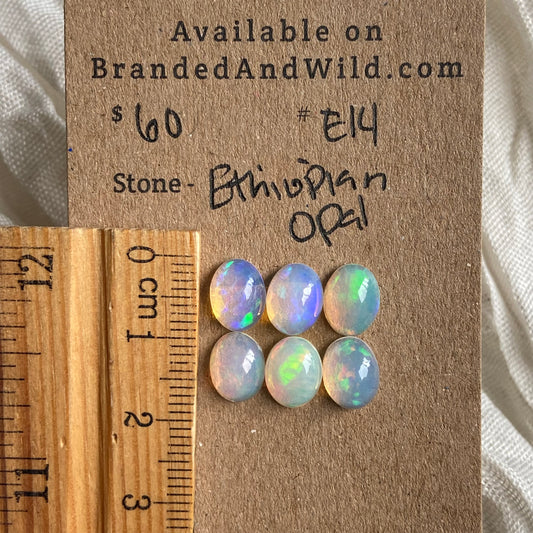 Ethiopian Opal Cabochon - E14 50F7AFBA-8AE0-47B0-99DF-B09710CCE437 Brandedandwild.com