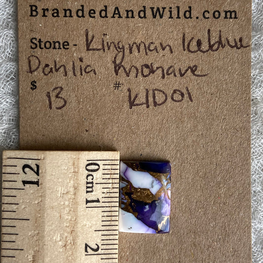 Kingman Ice Blue Dahlia Mohave - KID01