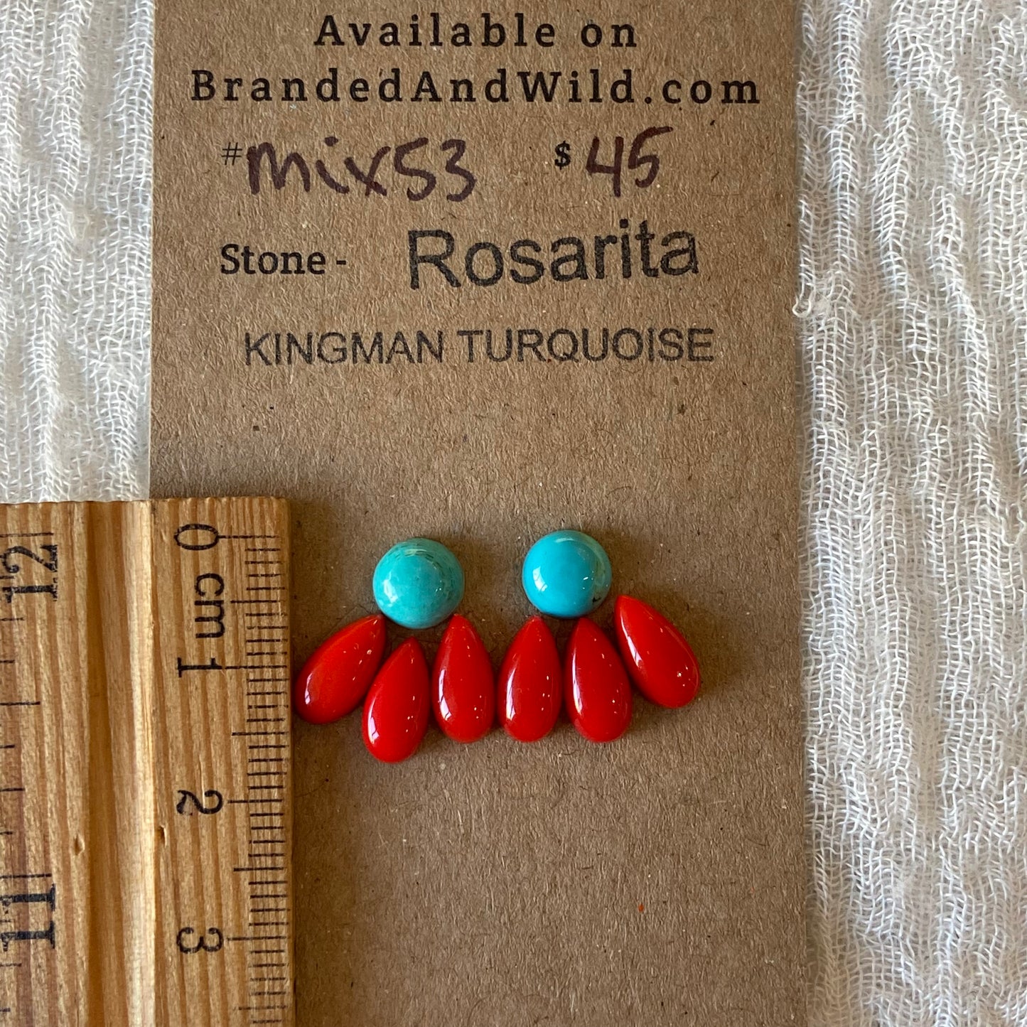 Rosarita / Kingman Cabochon - MIX53