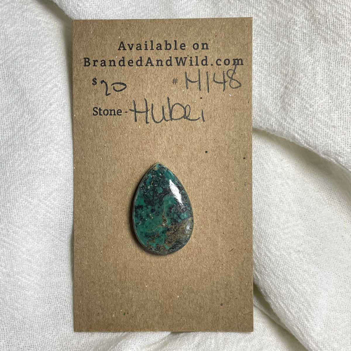 Hubei Turquoise Cabochon - H148 516339D8-5077-486D-9150-0D78E48D777A Brandedandwild.com