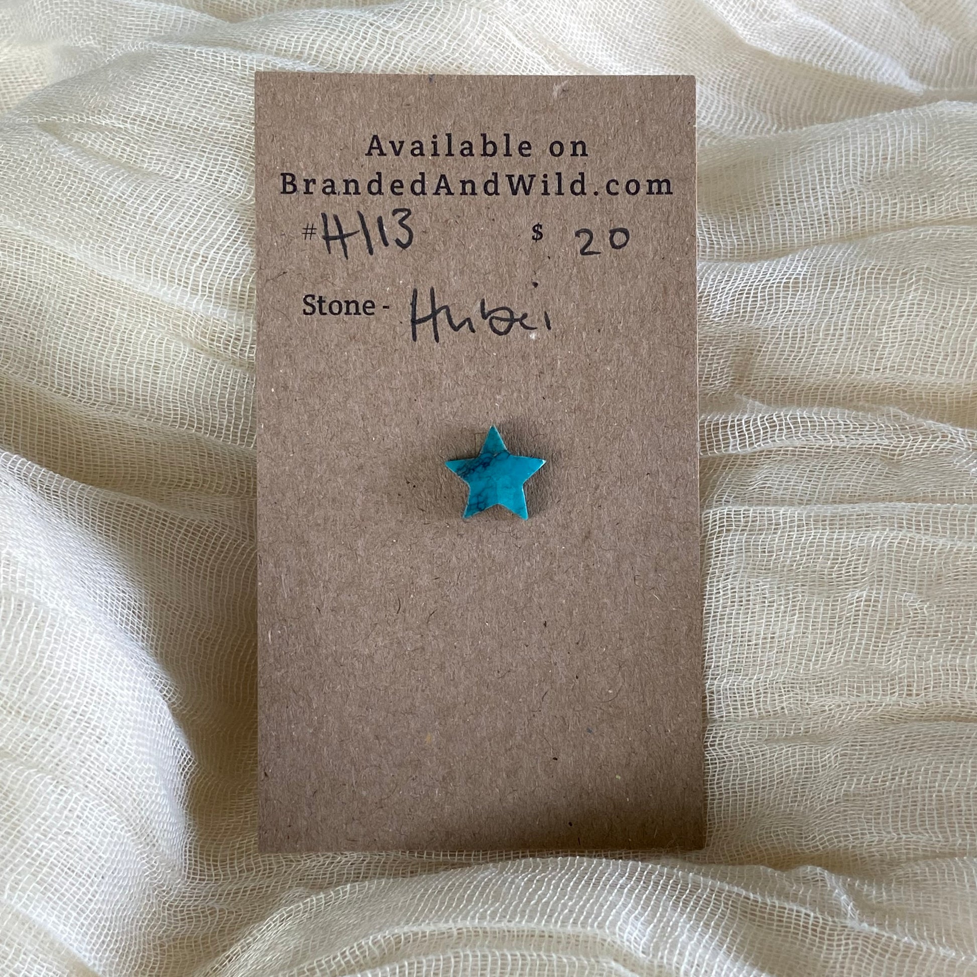 Hubei Turquoise Cabochon - H113 518CCB20-A613-43E8-BF9C-A89C23978C9C Brandedandwild.com