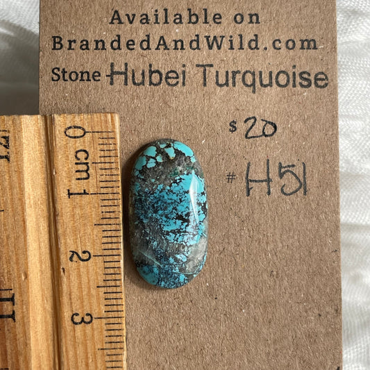 Hubei Turquoise Cabochon - H51 519429AC-82CD-47D2-9A84-E88218EC93A1 Brandedandwild.com