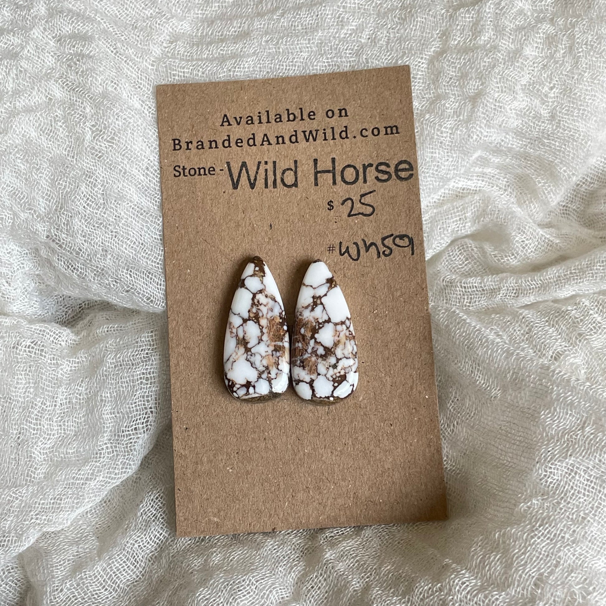 Wild Horse Cabochon - WH59 51A5D5EF-084C-4164-BC2C-35772BD062CB Brandedandwild.com