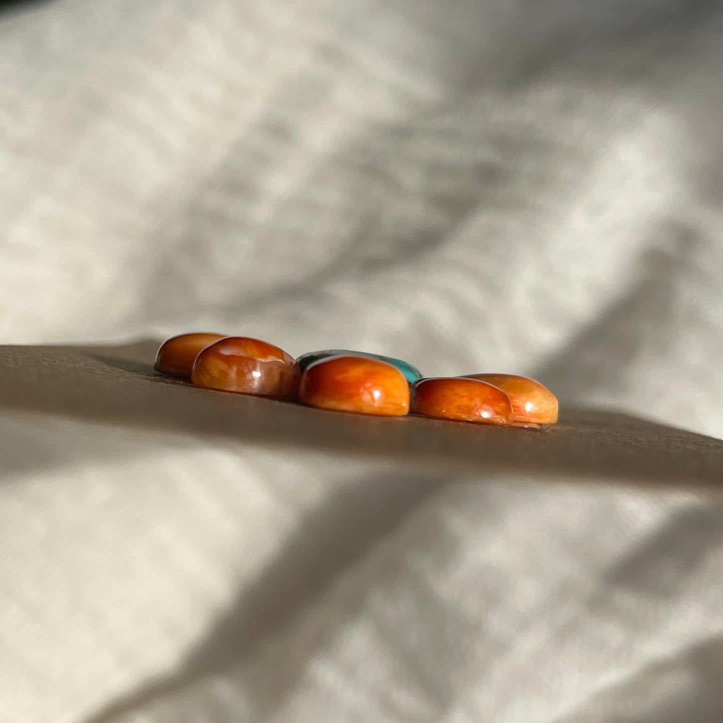 Hubei/Oyster Shell Cabochon - Mix156