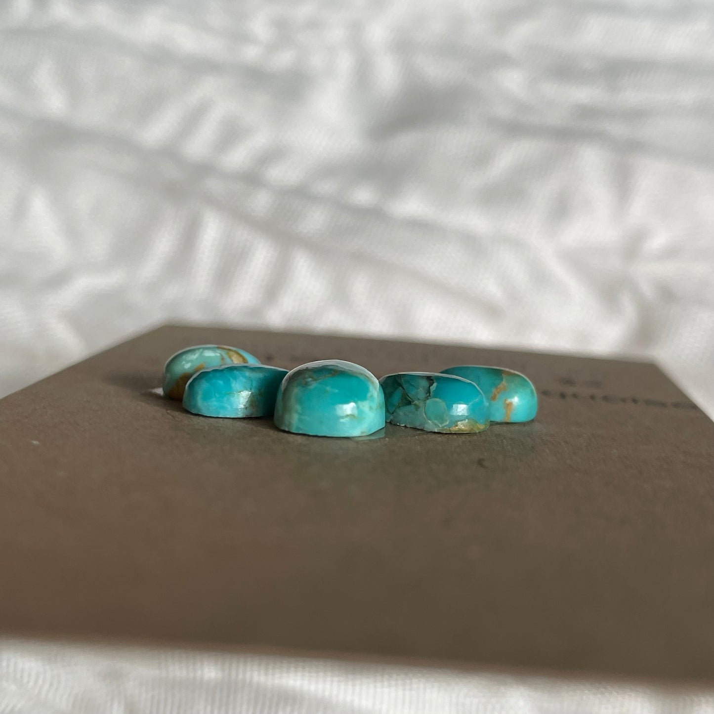 Kingman Turquoise Cabochon - KT98 51AE4589-D0FE-4492-9E3A-3A3CC60349F4 Brandedandwild.com