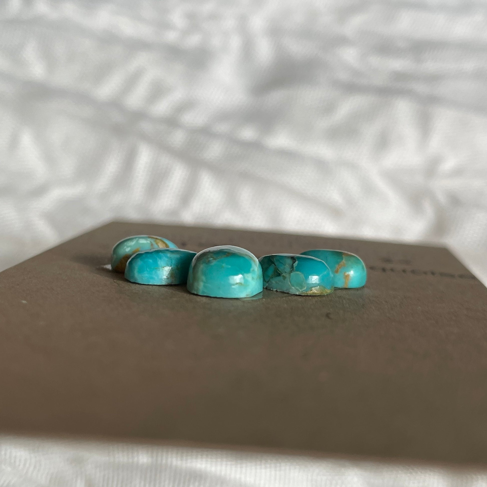 Kingman Turquoise Cabochon - KT98 51AE4589-D0FE-4492-9E3A-3A3CC60349F4 Brandedandwild.com