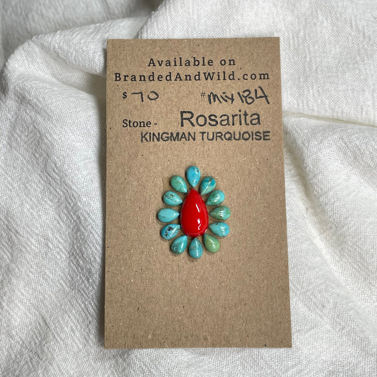 Rosarita / Kingman Cabochon - MIX184 51D8901A-4C45-464F-B8FA-B28FA97FFF7A Brandedandwild.com