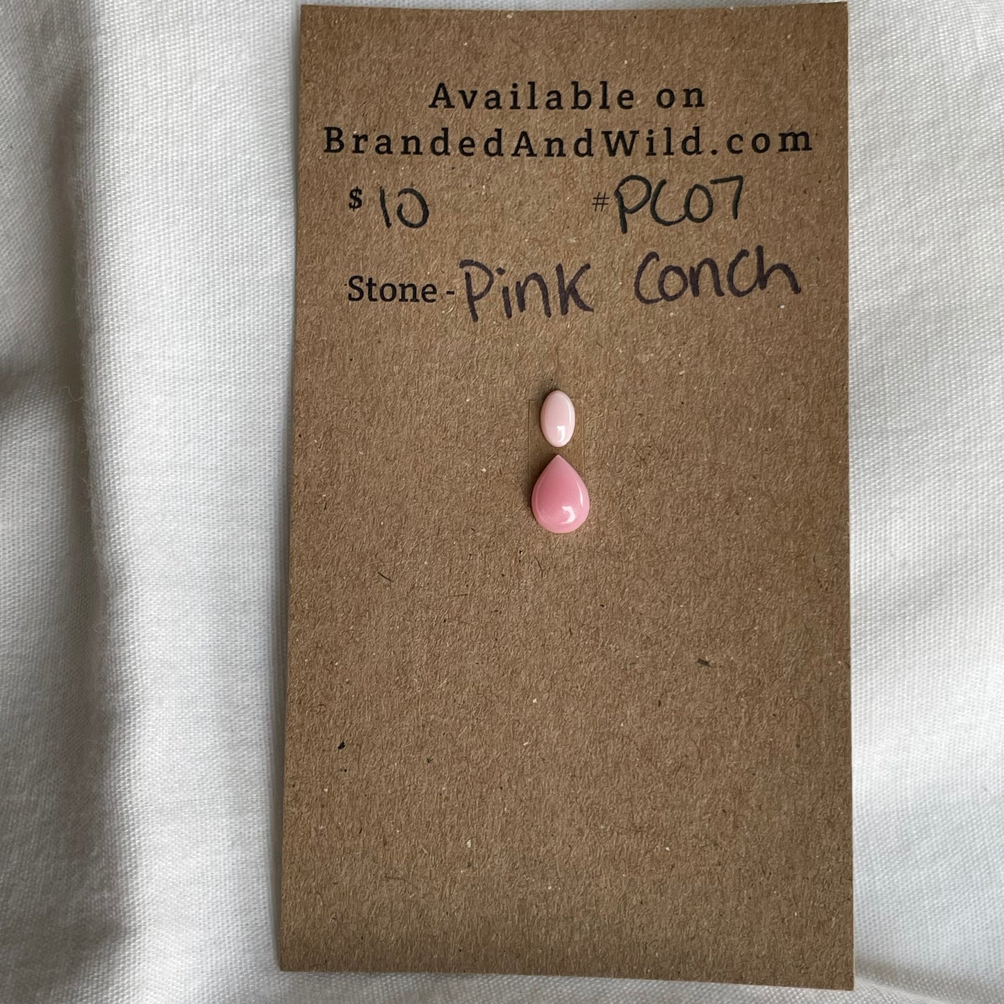 Pink Conch Cabochon - PC07