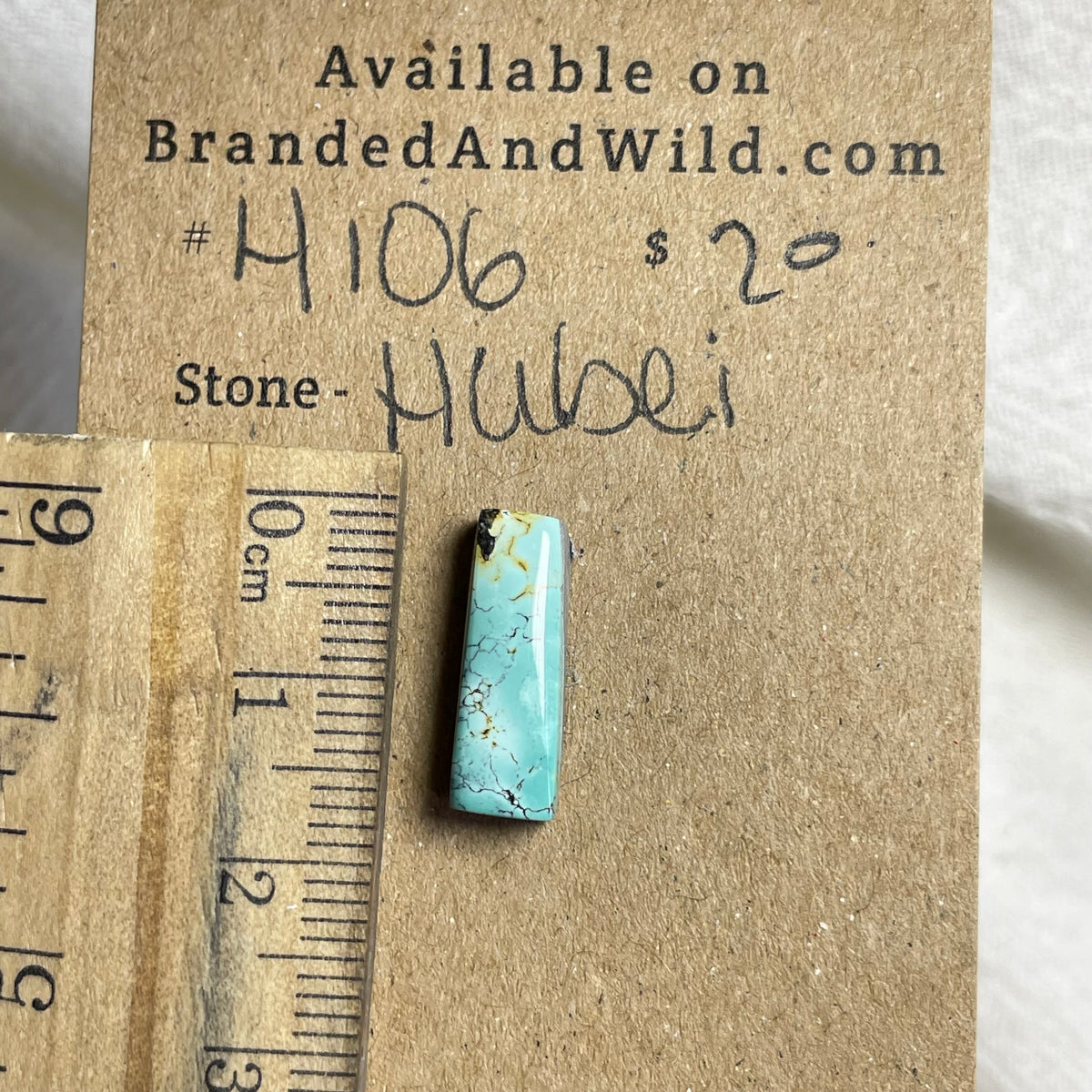 Hubei Turquoise Cabochon - H106 5207B6FF-0339-4C62-BC25-E2CE31D39FB8 Brandedandwild.com