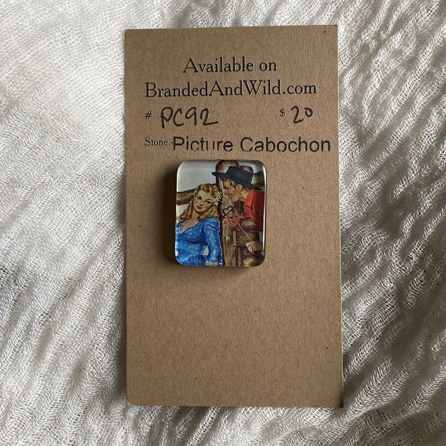 Picture Cabochon - Cabochon - PC92 522B066A-F5FD-4D22-8474-070045F244D1 Brandedandwild.com
