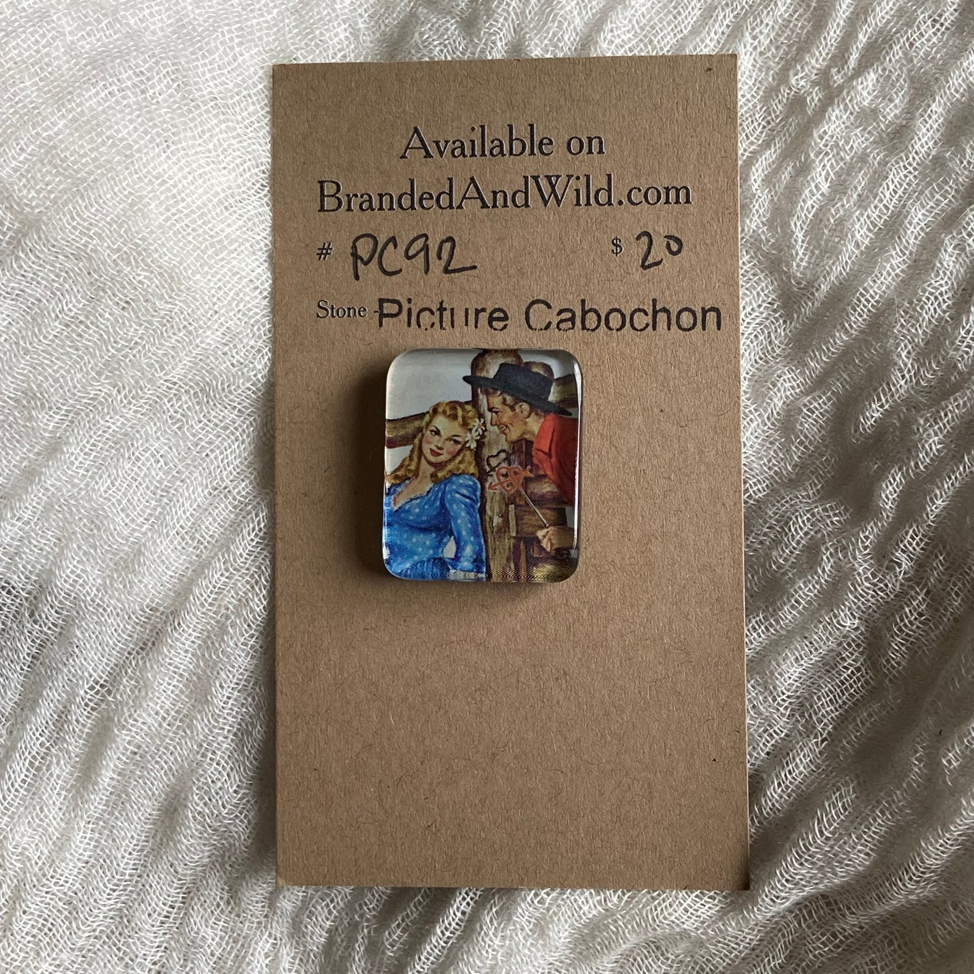 Picture Cabochon - Cabochon - PC92 522B066A-F5FD-4D22-8474-070045F244D1 Brandedandwild.com