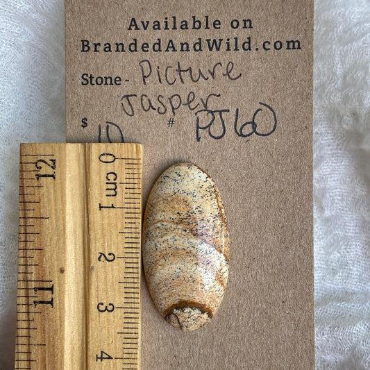 Picture Jasper Cabochon - PJ60