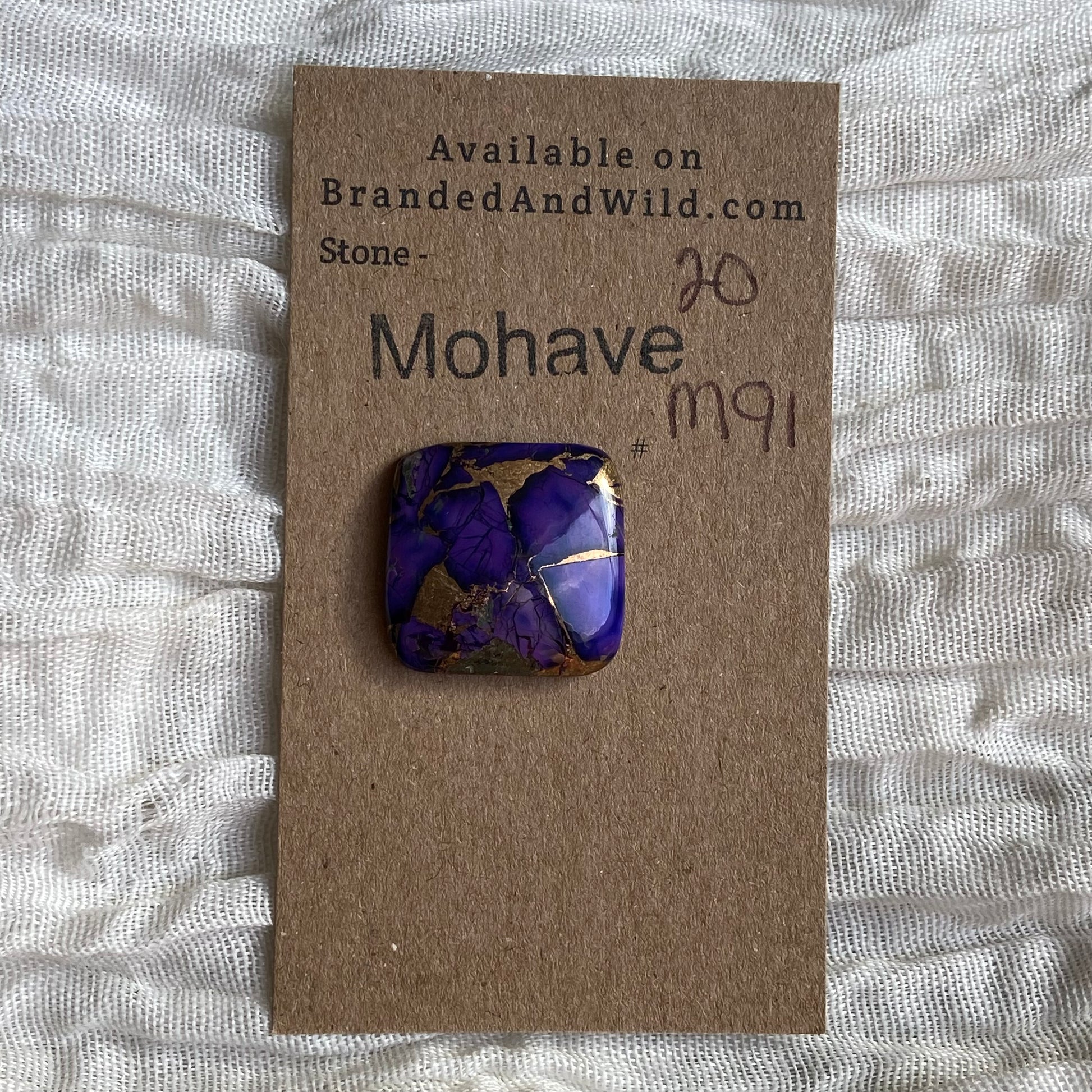 Mohave Cabochon - M91 Cabochon 524C870F-2F37-4807-9ED2-5AB11AE146EE Brandedandwild.com