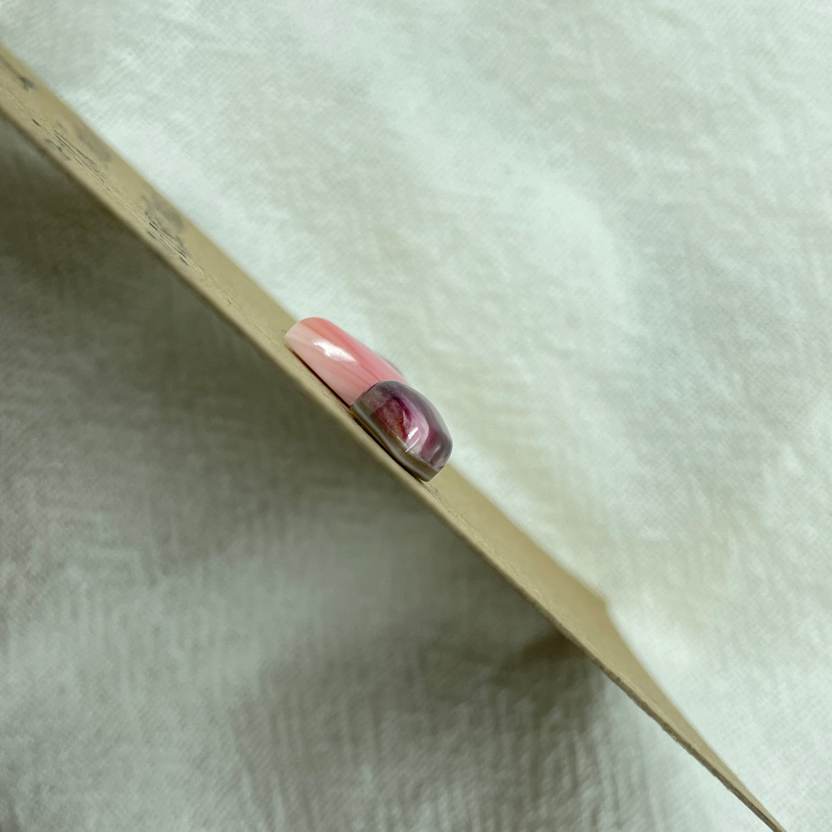 Pink Conch / Oyster Shell Cabochon - PO10 52568E8E-3068-46C6-9FAF-CF3E6BDDACBD Brandedandwild.com