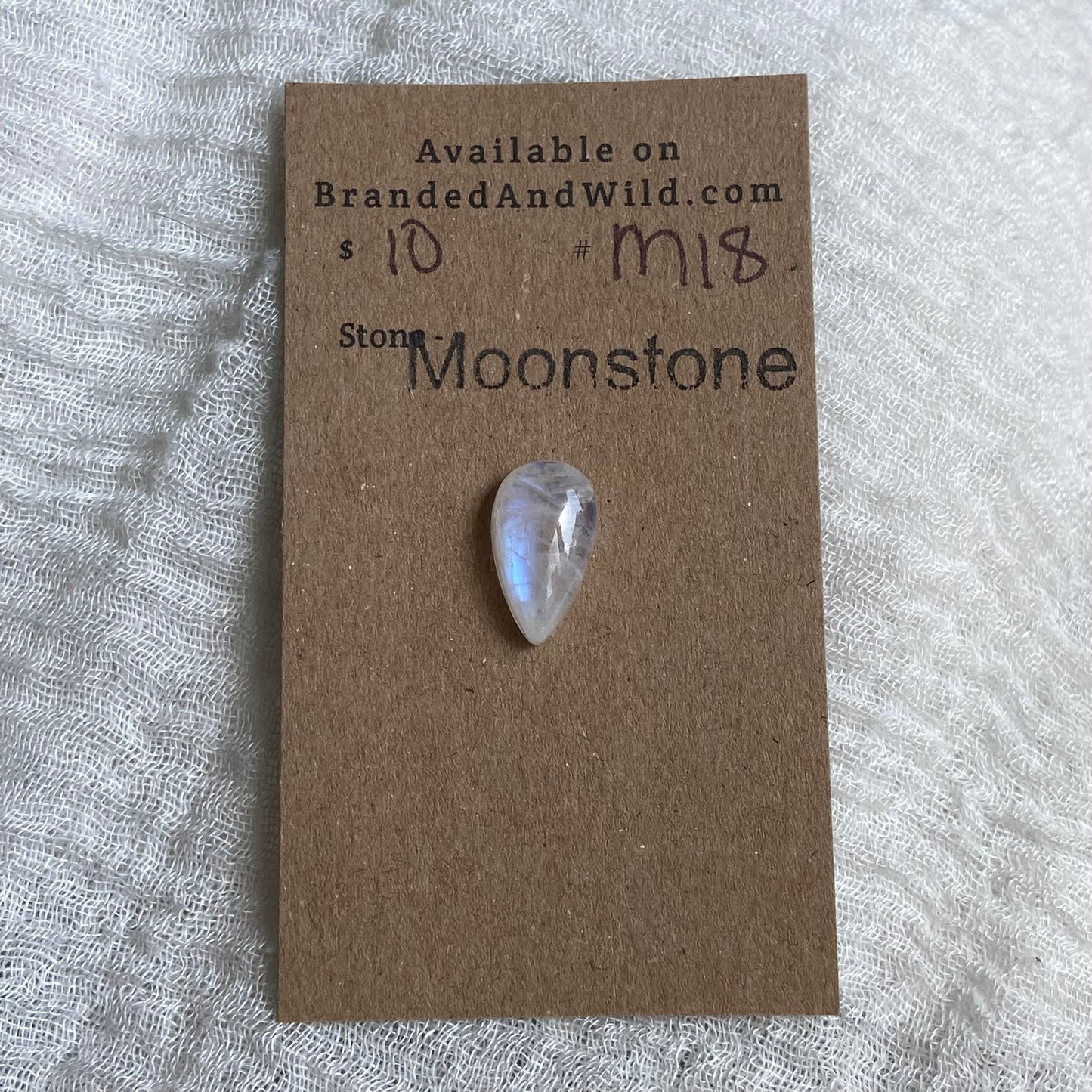 Moonstone Cabochon - M18
