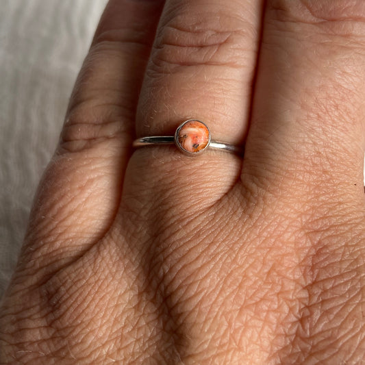 Sterling Silver Ring - R110 Size - 8
