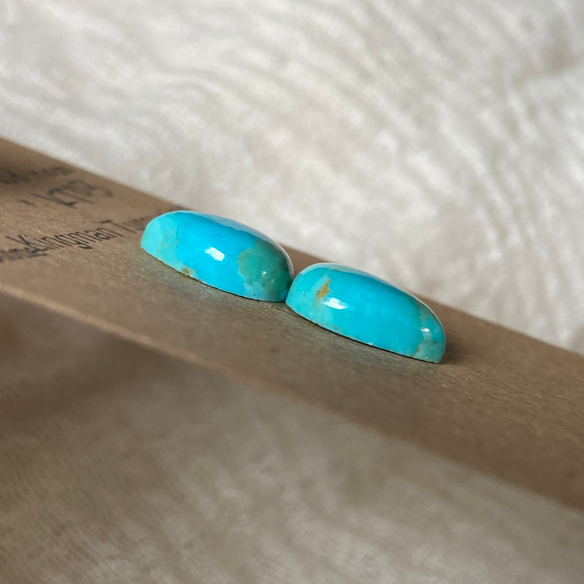 Kingman Turquoise Cabochon - KT03 527AD439-555B-4AD7-BBF3-D8FCF3635DD4 Brandedandwild.com