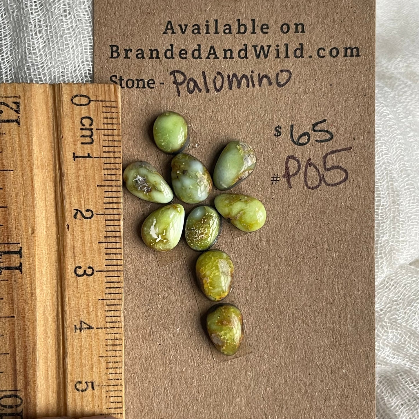 Palomino Cabochon - P05 528E2A4E-AD41-4AB8-977A-D47BD91D2973 Brandedandwild.com