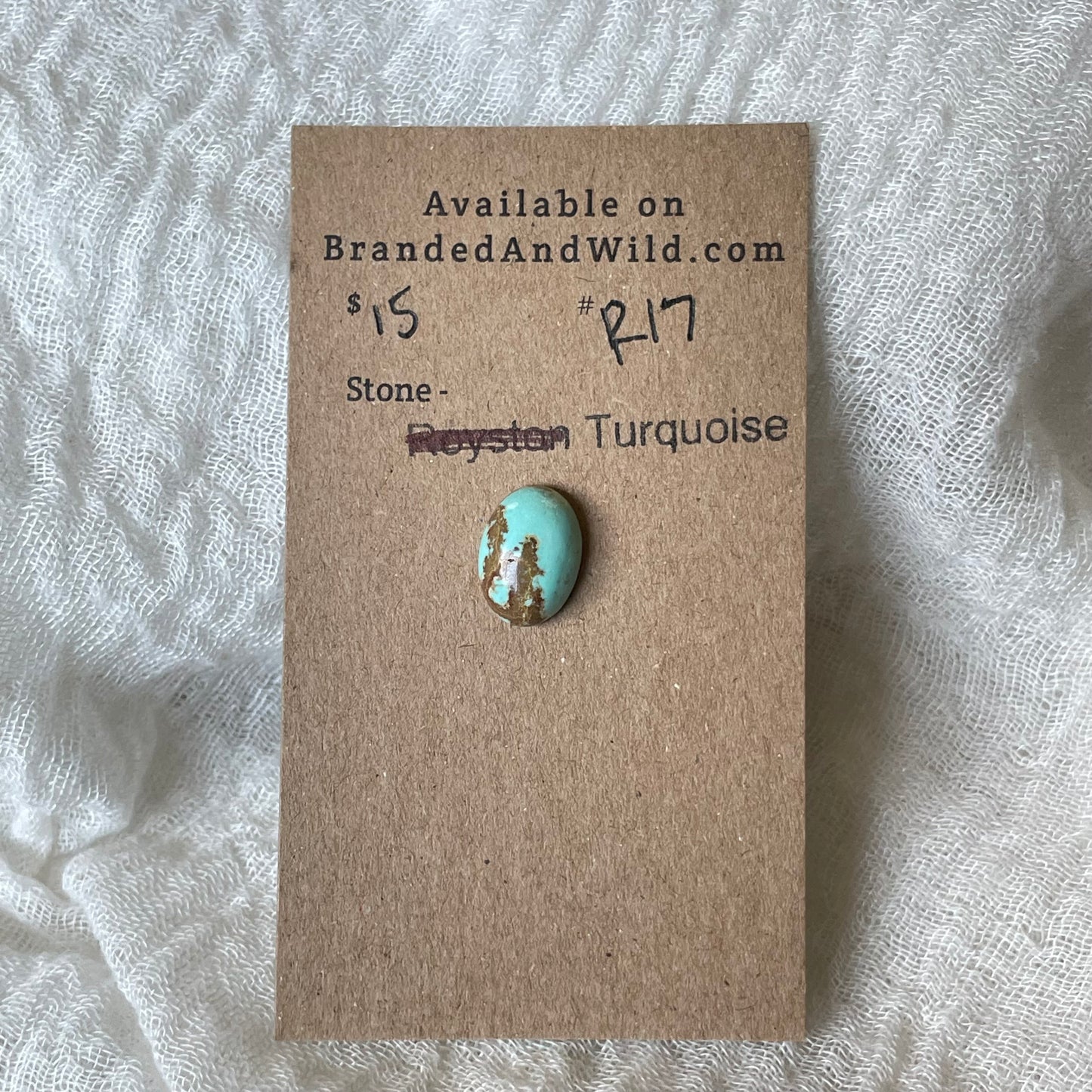 #8 Turquoise Cabochon - R17 52909A67-B416-4D03-837F-E89EE5669425 Brandedandwild.com