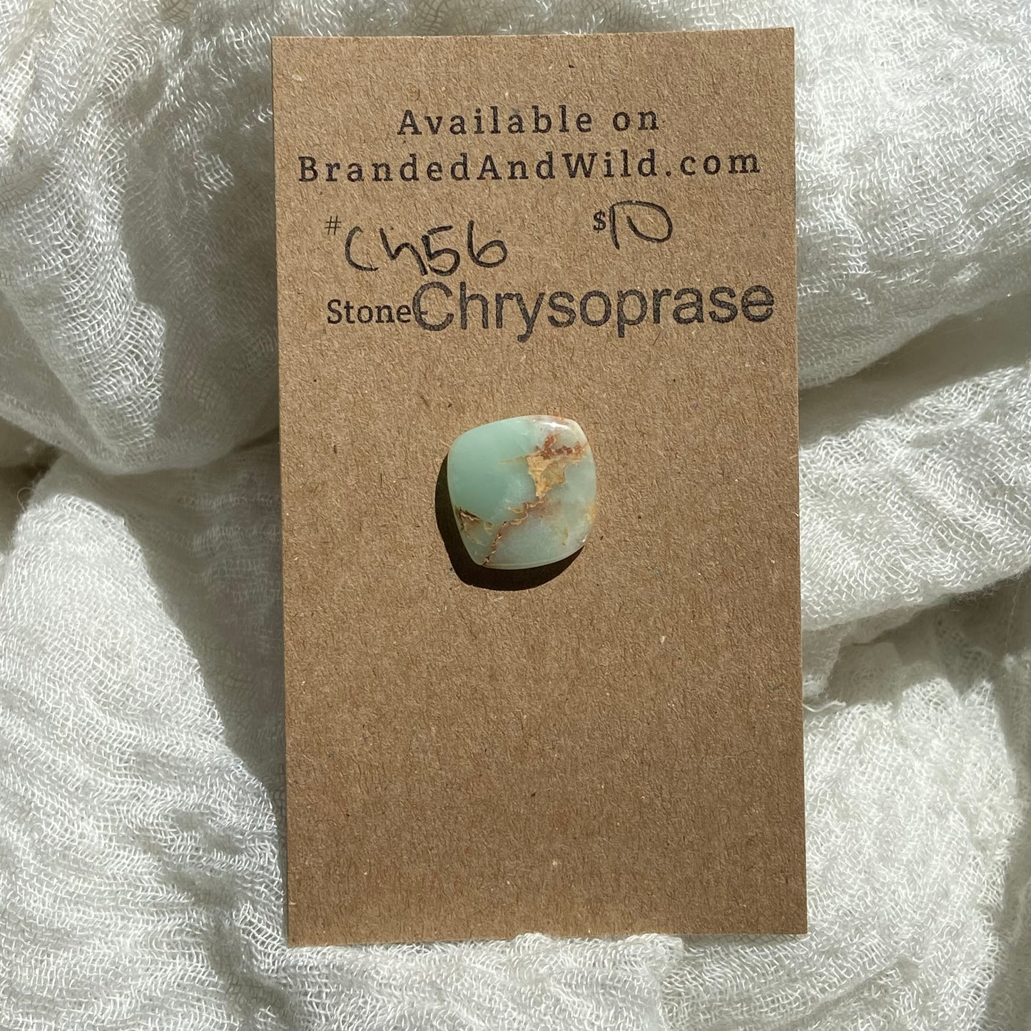 Chrysoprase Cabochon - Ch56