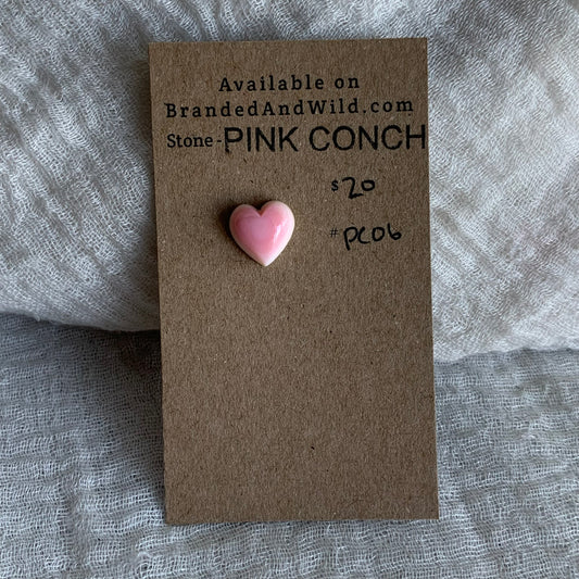 Pink Conch Cabochon - PC06