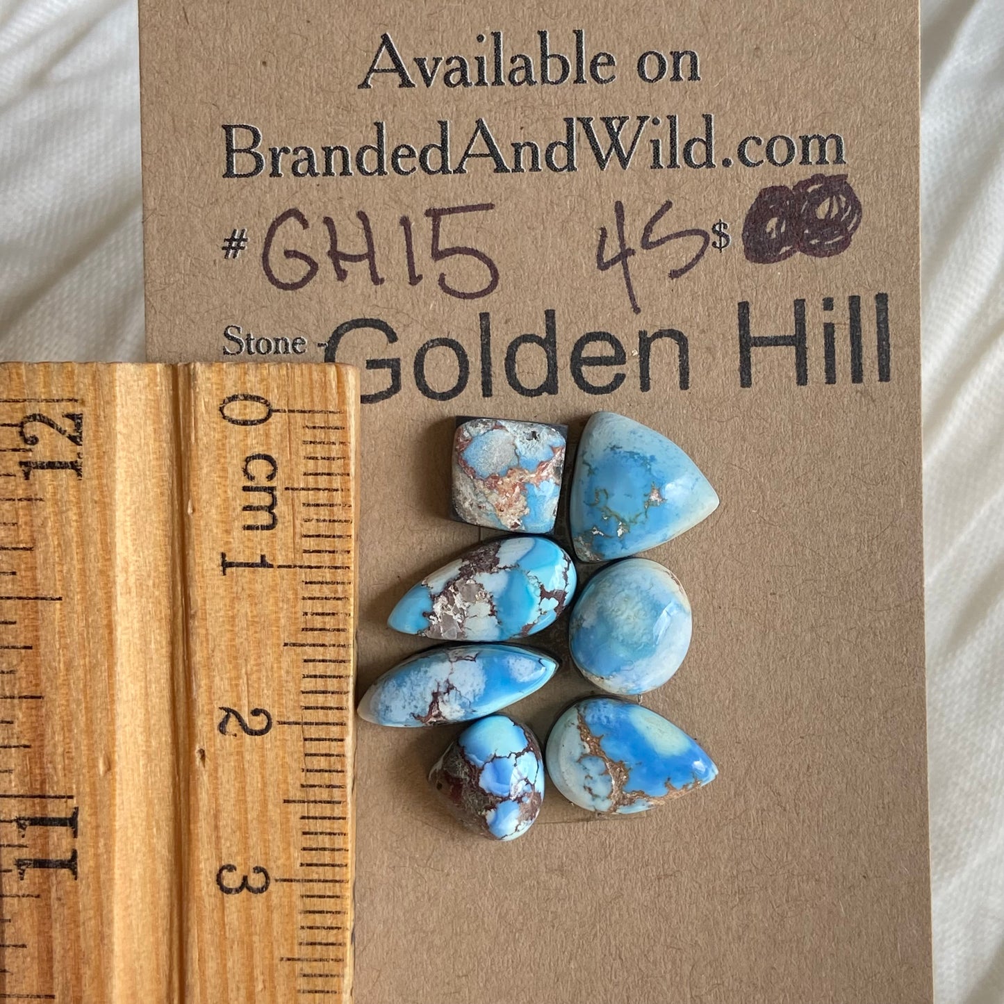 Golden Hill Cabochon - GH15 52A5C57A-A79B-43E4-864A-6EA7D6695DFD Brandedandwild.com