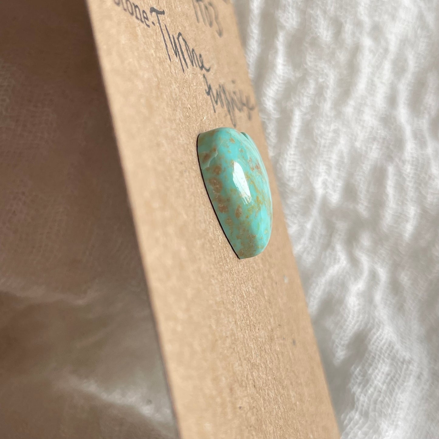 Tyrone Turquoise Cabochon - TT03 52AA7A09-AF0C-48A9-A5E9-B3369D8B6A84 Brandedandwild.com