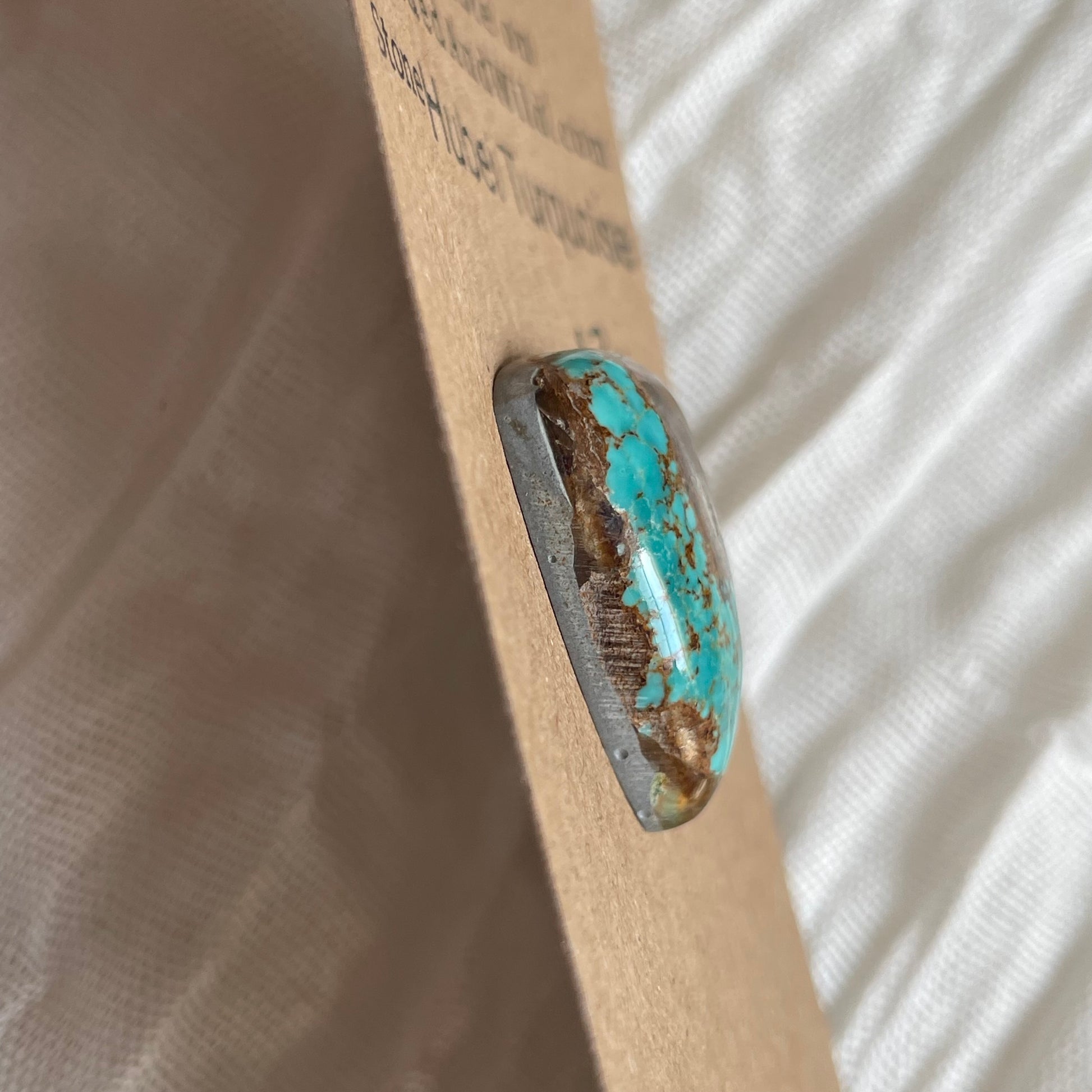 Hubei Turquoise Cabochon - H179 52B73D3D-AF56-416A-BCA0-407755375B74 Brandedandwild.com